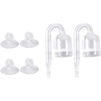 Balacoo 2 Piezas de Acuario Difusor de Co2 Forma de U Tanque de Peces Regulador de Co2 Regulador Refinador Comprobar…